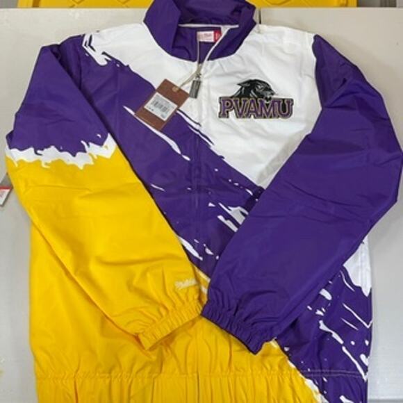 Praire View A&M University Mitchell & Ness Paintbrush Windbreaker - Picture 1 of 2